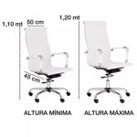 Imagen de Sillon Ejecutivo Gerencial Alto Aluminio  Oficina - 13